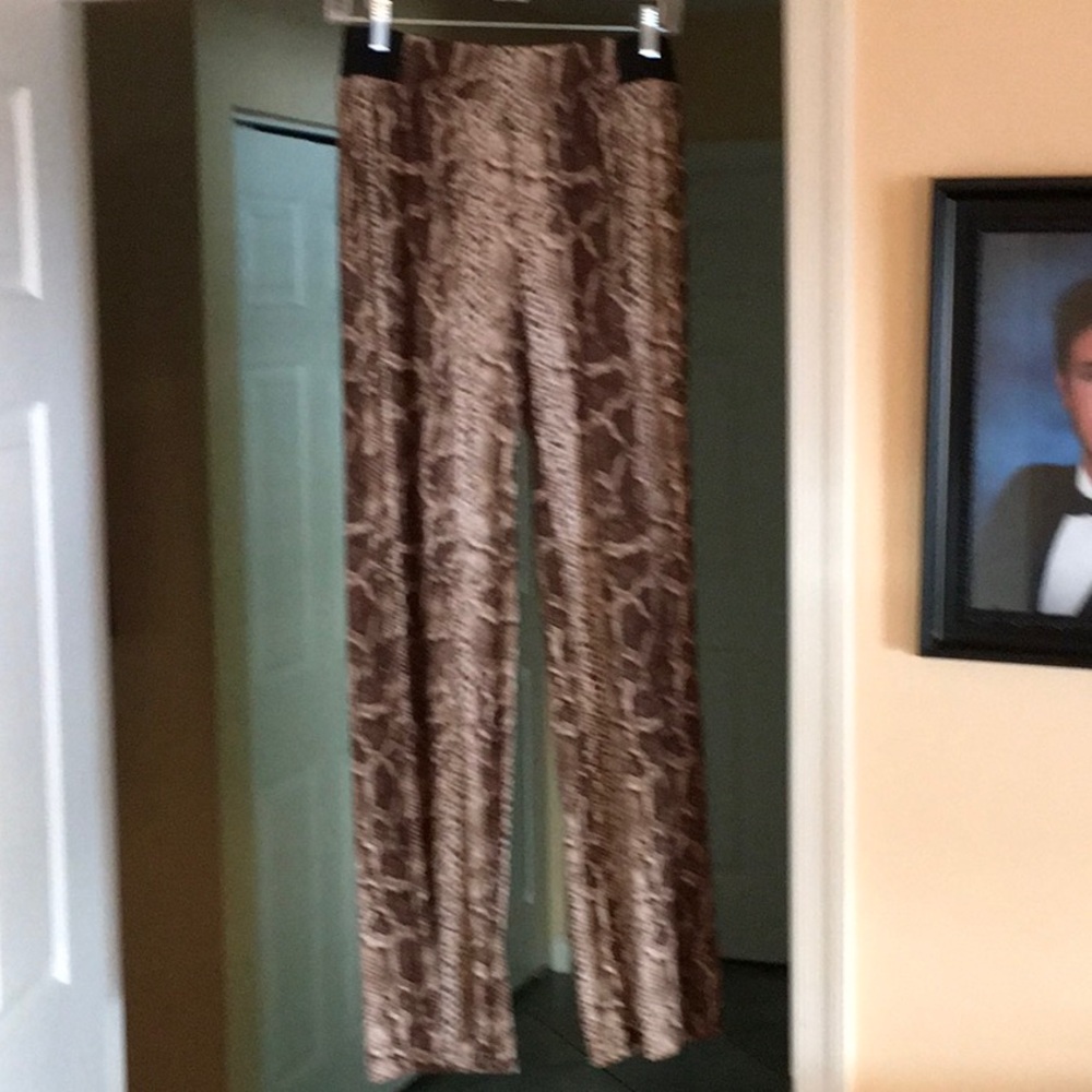 INC International Concepts Brown Wide Leg Pants